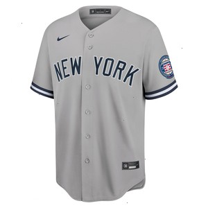 Derek Jeter New York Yankees Nike 2020 Hall of Fame Induction Replica Jersey - Gray