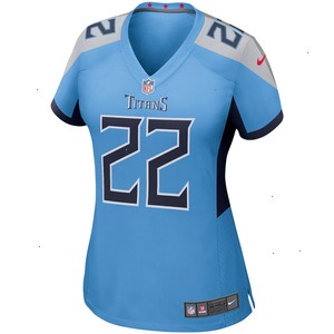 Derrick Henry Tennessee Titans Nike Women's Game Jersey - Light Blue