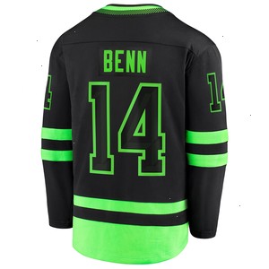 Jamie Benn Dallas Stars Fanatics Branded 2020/21 Alternate Premier Breakaway Player Jersey - Black
