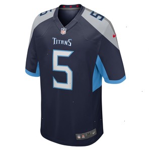 Kearis Jackson Tennessee Titans Nike Team Game Jersey - Navy