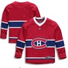 Montreal Canadiens Fanatics Branded Youth Home Replica Blank Jersey - Red