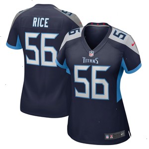 Monty Rice Tennessee Titans Nike Women's Game Jersey - Navy